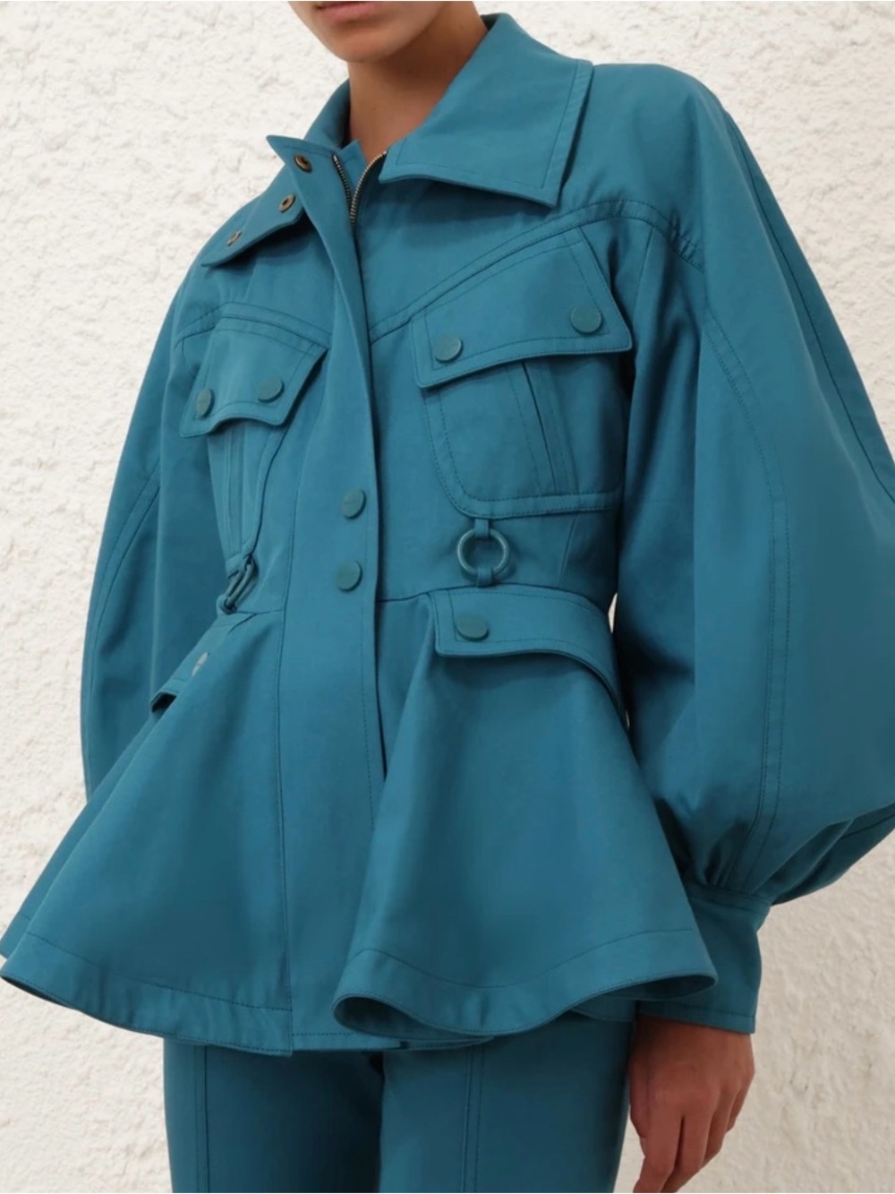 Zimmermann Luna drill Utility Jacket